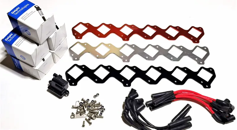 L-Series Lsx Ignition Coil Bracket Kit + Wires 1