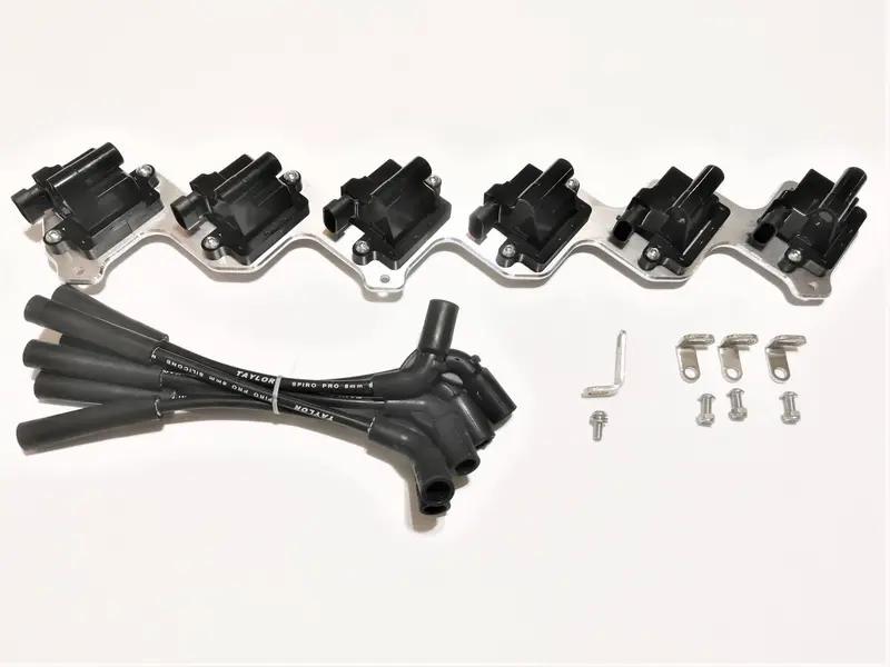 L-Series Lsx Ignition Coil Bracket Kit + Wires 15