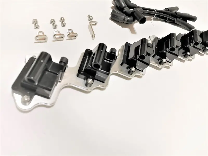 L-Series Lsx Ignition Coil Bracket Kit + Wires 3