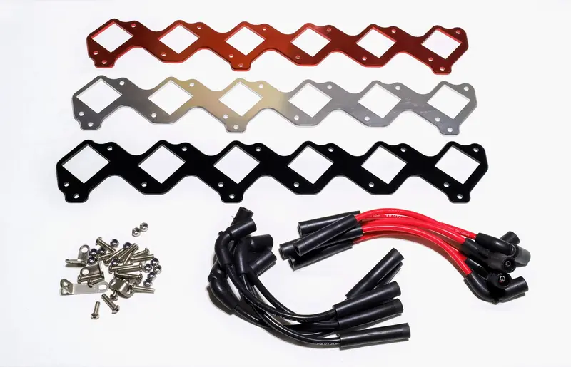 L-Series Lsx Ignition Coil Bracket Kit + Wires 5