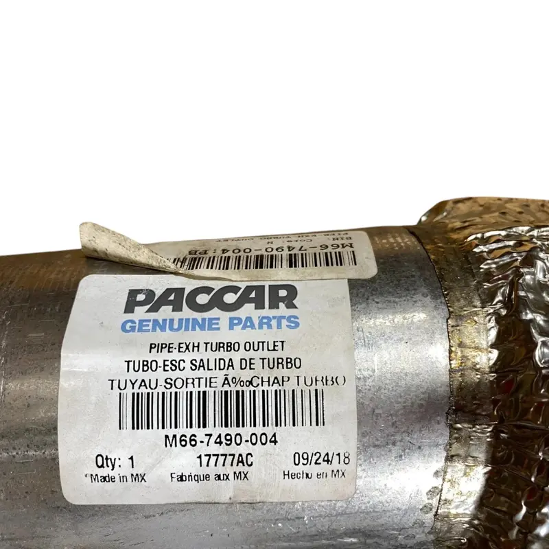 M667490004 Genuine Paccar Turbo Outlet Exhaust Pipe 2
