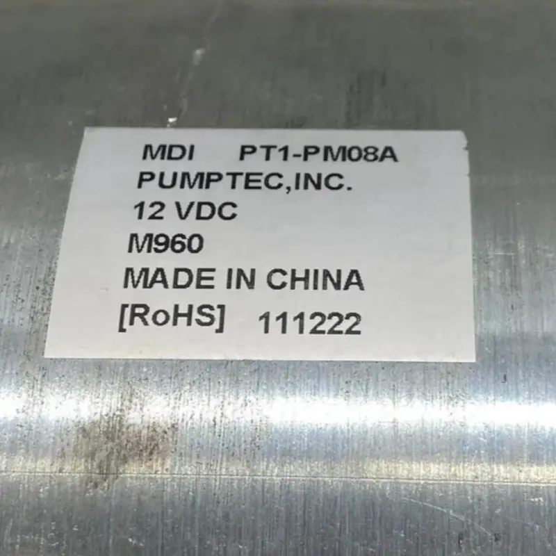 M960 Pumptec Motor 12V 2