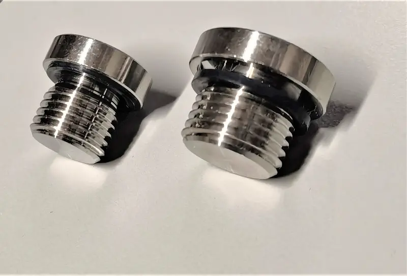 Metric Stainless Steel Plug M12 M14 M16 1