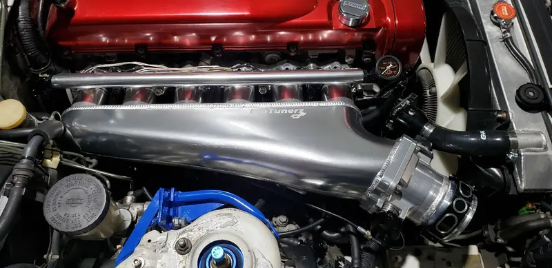 Nissan Rb26dett Intake Manifold /Fuel Rail/ Throttle Body Rb26 Gtr 6
