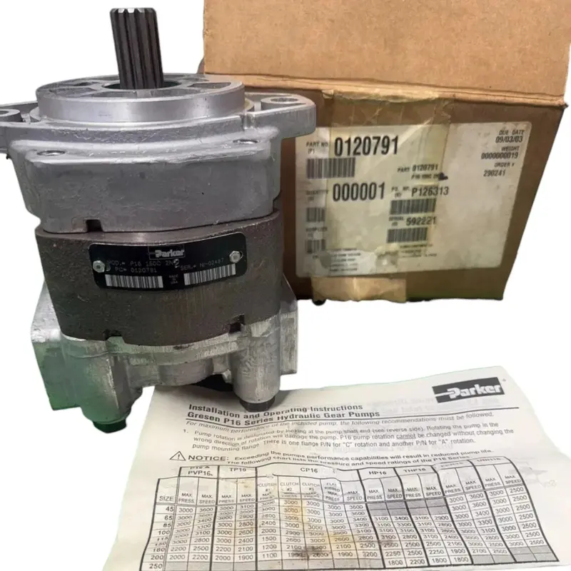 P16 150C 2N2 Genuine Parker Hydraulic Gear Pump 1