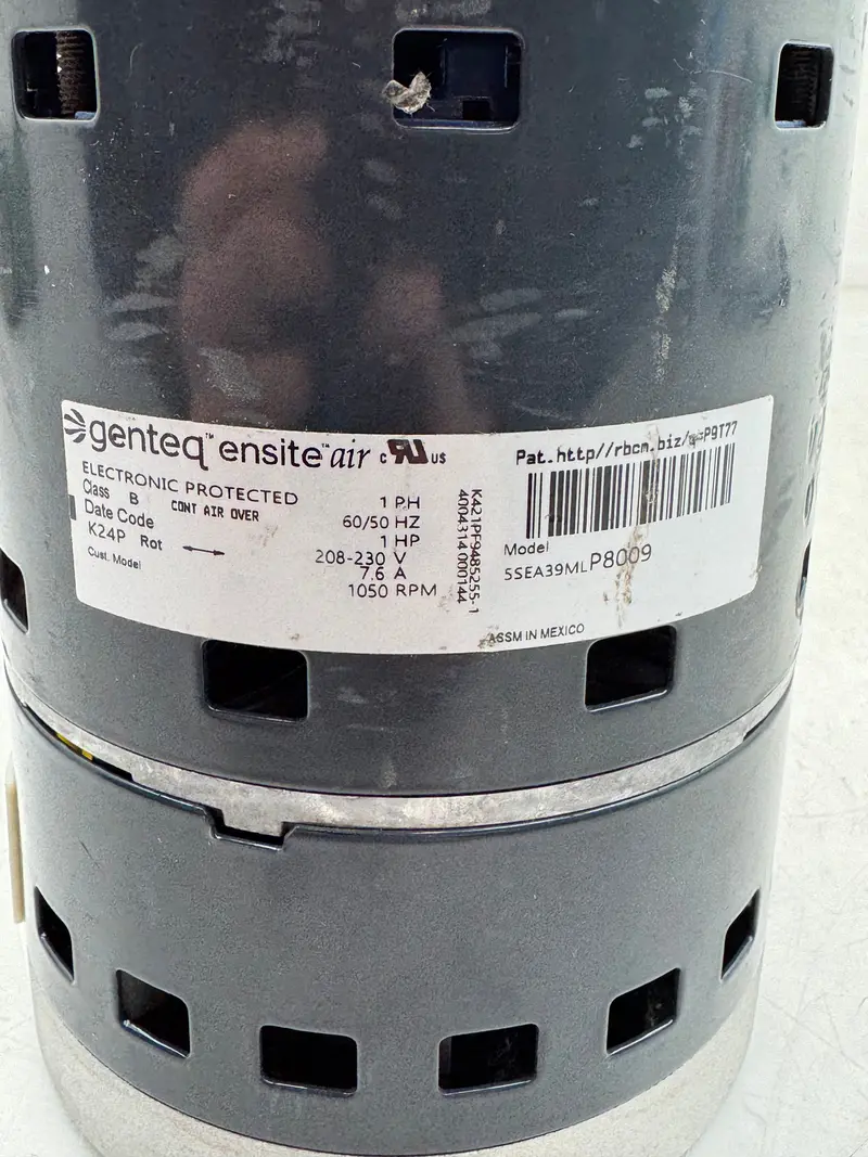 P8009 Genteq Blower Motor 208-230V 2