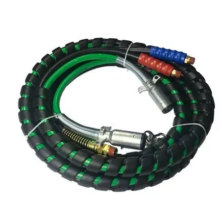 Pe18050 Genuine Peterbilt Hose15 Ft 3 In1 Abs Blk Rbr Strt 1
