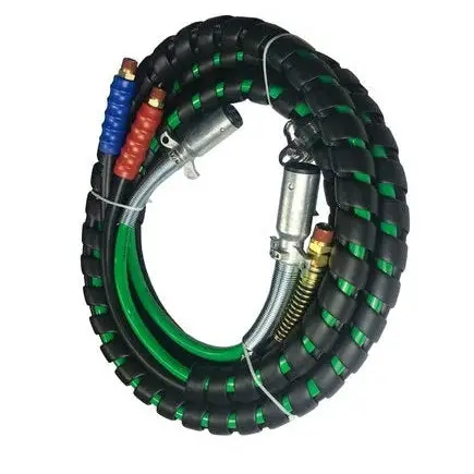 Pe18050 Genuine Peterbilt Hose15 Ft 3 In1 Abs Blk Rbr Strt 2