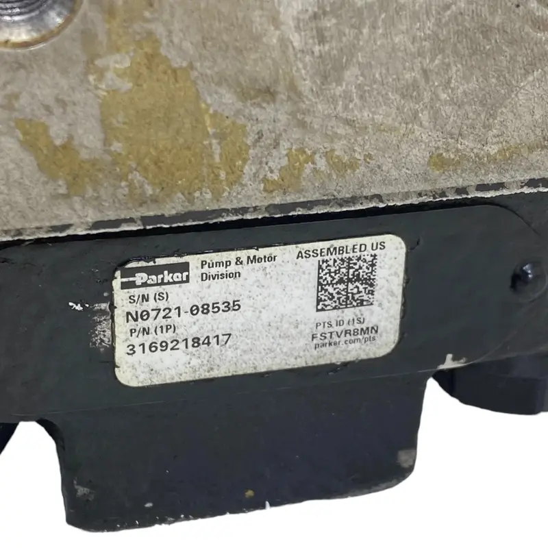 Pgm075c878be Genuine Parker Iron Gear Pump 2