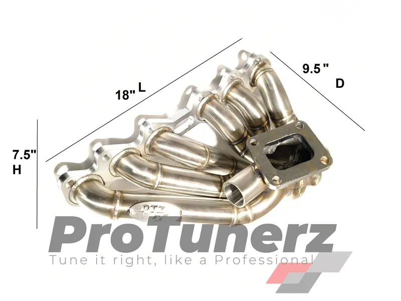 Protunerz 2Jz Gte T4 Equal Length Turbo Manifold Ss304 3