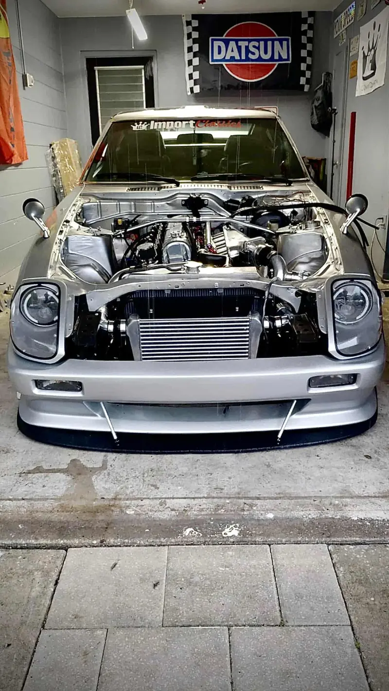 Protunerz Intercooler Kit W/ 50Mm Bov For Datsun 280Zx S130 10