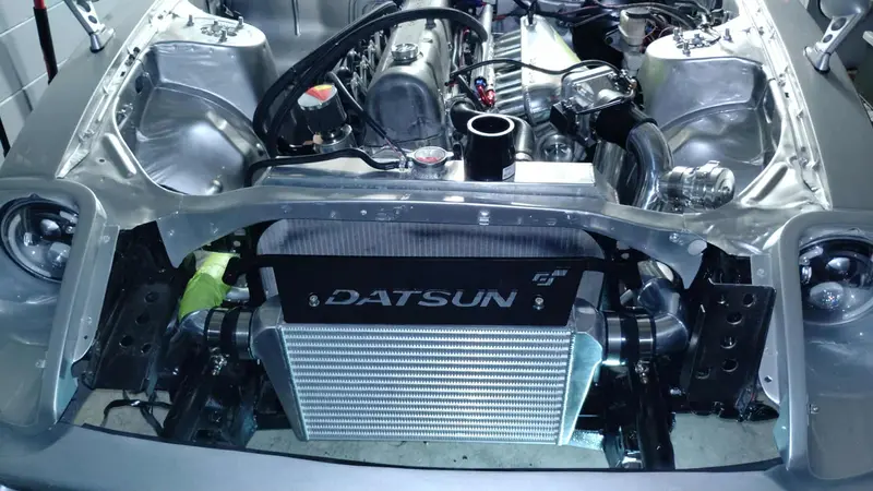 Protunerz Intercooler Kit W/ 50Mm Bov For Datsun 280Zx S130 11