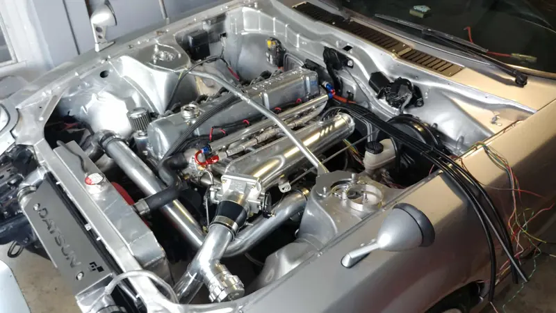 Protunerz Intercooler Kit W/ 50Mm Bov For Datsun 280Zx S130 3
