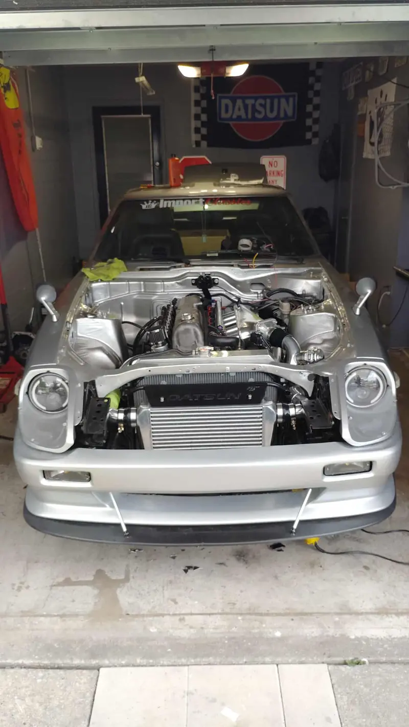 Protunerz Intercooler Kit W/ 50Mm Bov For Datsun 280Zx S130 8
