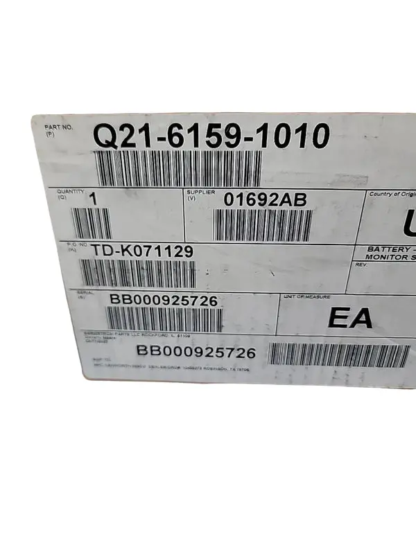 Q21-6159-1010 Genuine Paccar Battery Monitor System 1