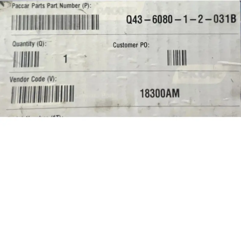 Q43608012031b Genuine Paccar Instrument Cluster 2