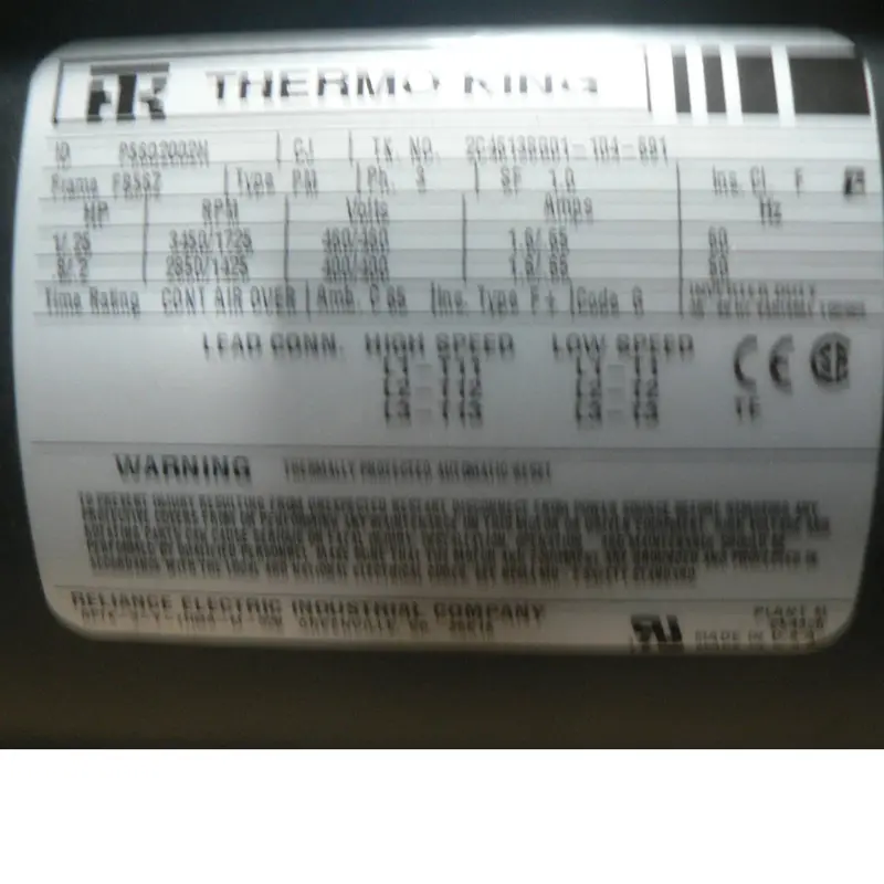 R404a Oem Thermo King Motor Blower Evaporator For Thermoking Reefer Container 2
