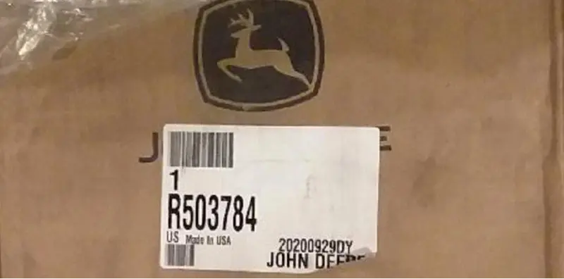 R503784 Genuine John Deere Engine Oil Pan 2