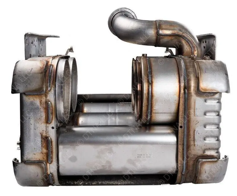 Ra0004900736w Genuine Detroit Diesel Doc Oxidation Catalyst And Clamp Kit 1
