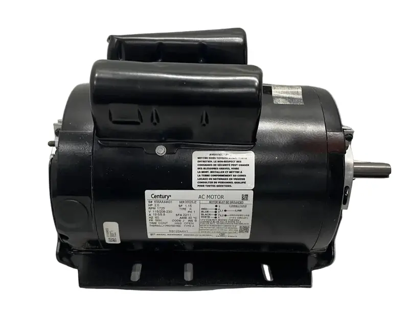 Rb1204av1 Genuine Century Fan And Blower Motor 115/208-230V 1