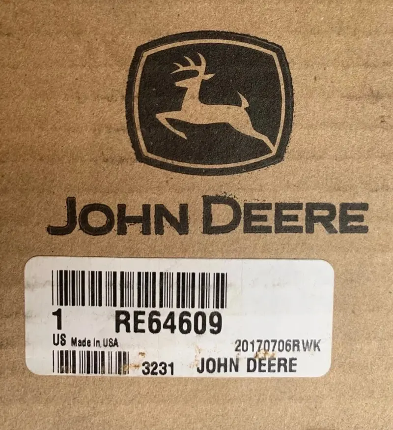 Re64609 Genuine John Deere Side Outlet Discharge Compressor Kit 1