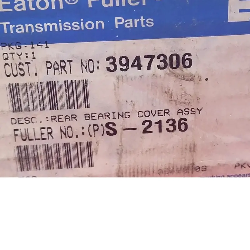 S 2136 Genuine Eaton Rear Bearing Cover Assembly 2
