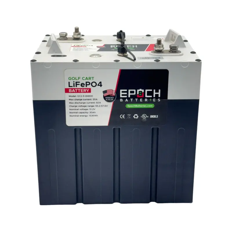 Un3480 Epoch Golf Cart Battery 48V 1