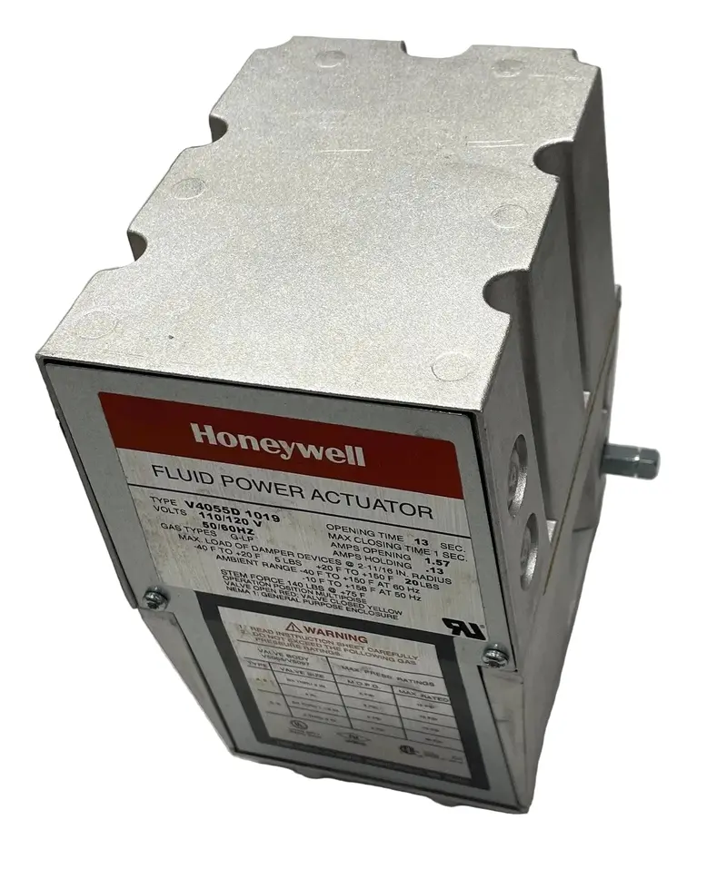 V4055d1019 Honeywell Gas Valve Actuator 120V 1