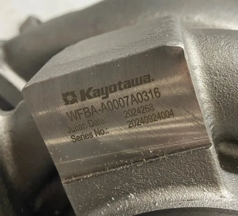 Wfba-A0007a0316 Kayotawa Turbocharger 2
