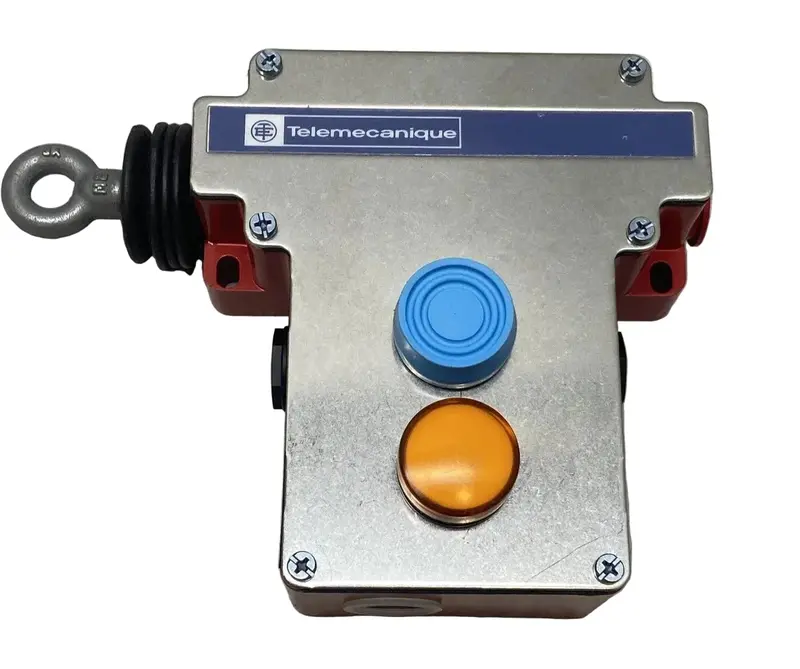 Xy2ce2a296 Telemecanique Latching Emergency Stop Rope Pull Switch 240-250V 1