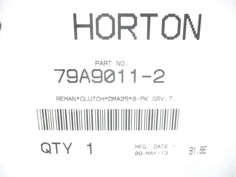 Zbh79a90112 Genuine Horton Engine Cooling Fan Clutch 2