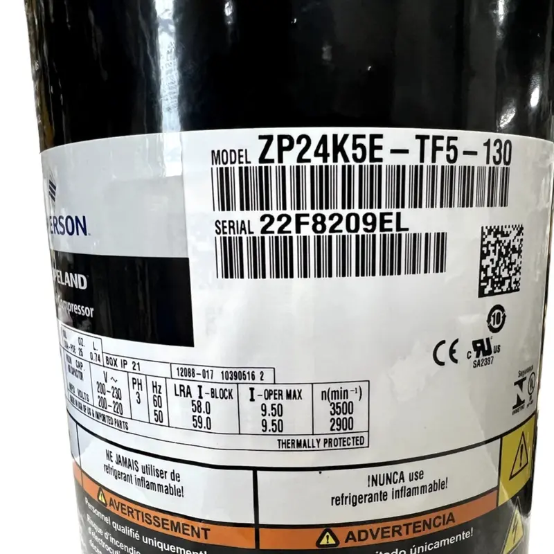 Zp24k5etf5130 Genuine Copeland Scroll Compressor 2