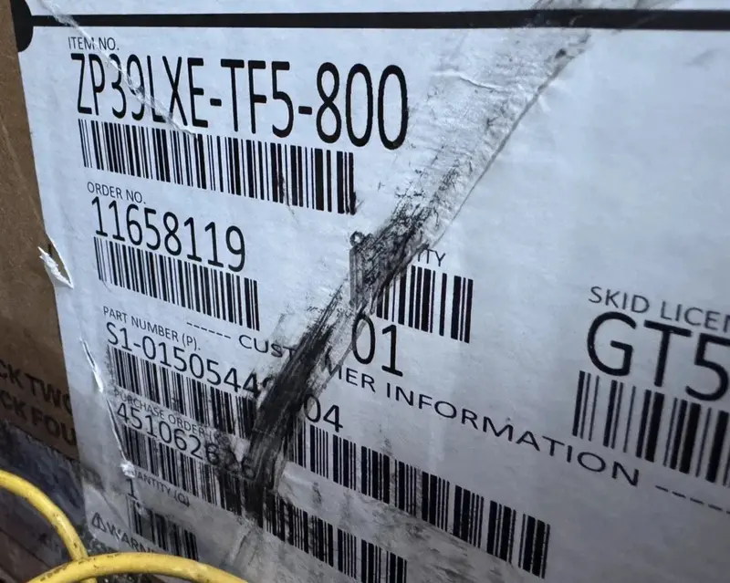 Zp39lxetf5800 Genuine Copeland Scroll Compressor 208-230V 1