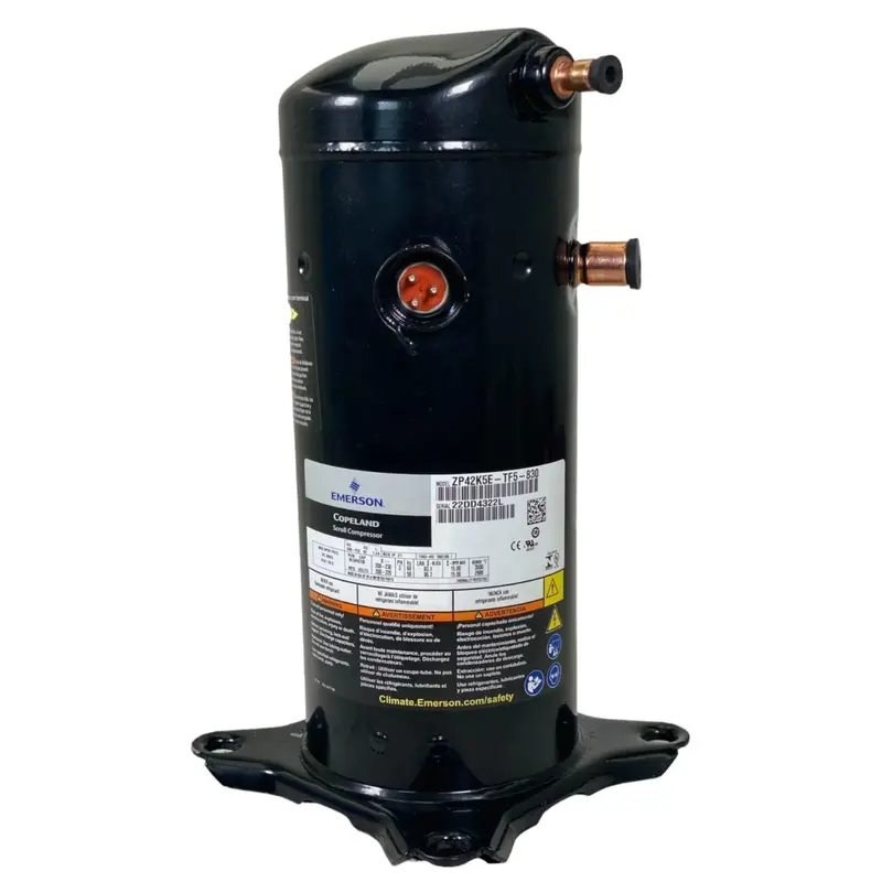 Zp42k5etf5830 Copeland Scroll Compressor R410a/R410b 200-230 Volt 50/60Hz 1