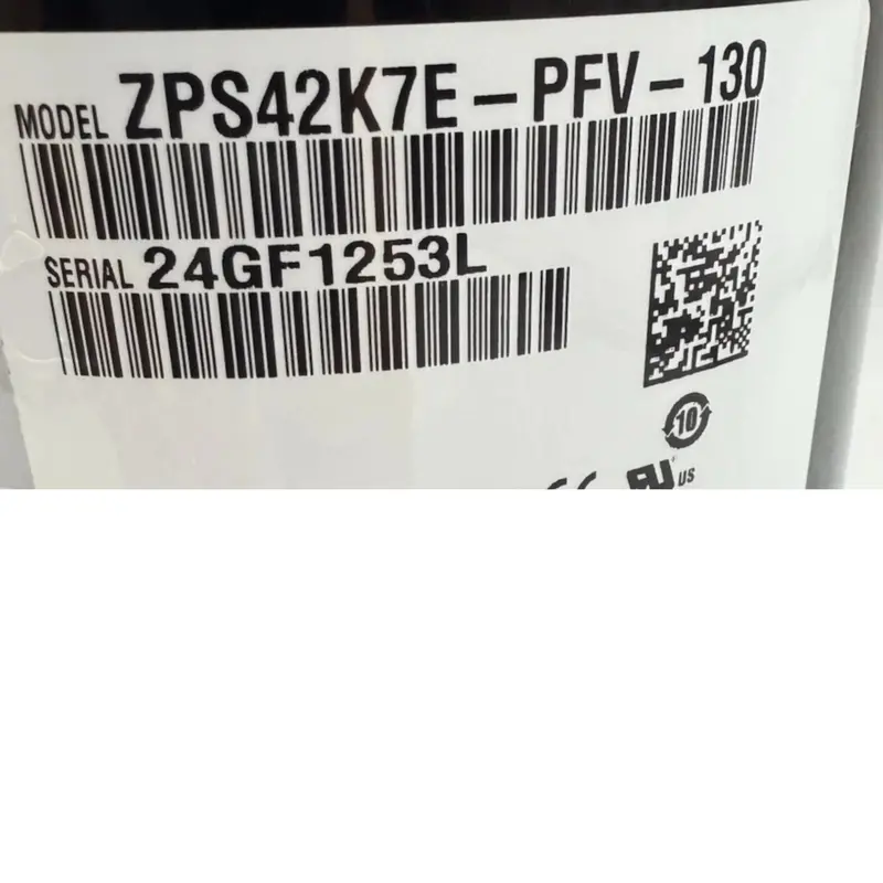 Zps42k7e-Pfv-130 Genuine Copeland Scroll Compressor 208-230V 2