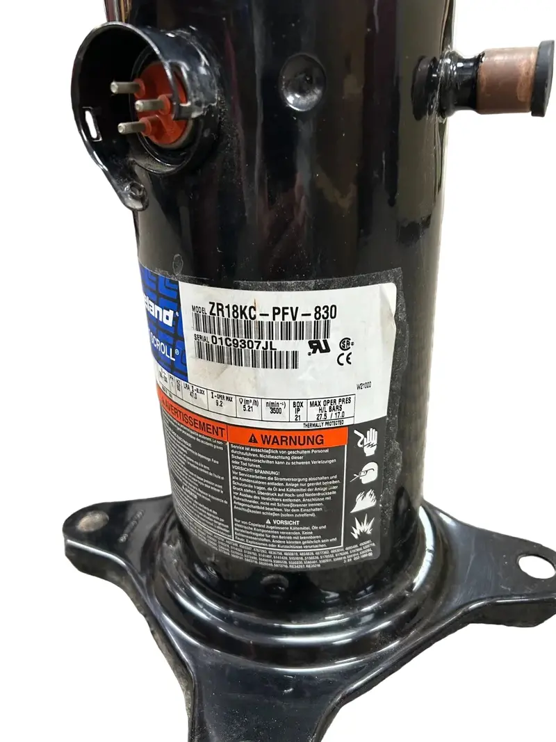 Zr18kc-Pfv-830 Genuine Copeland Scroll Compressor 2