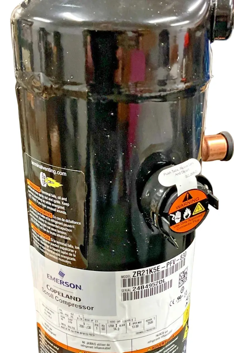 Zr21k5e-Pfv-830 Genuine Copeland Scroll Compressor 2