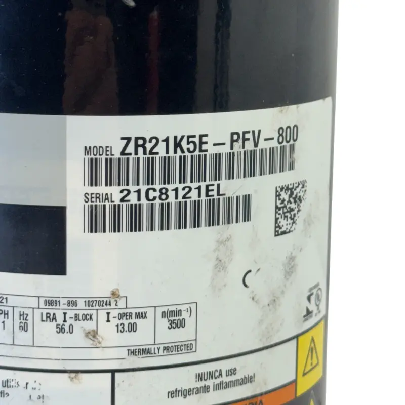 Zr21k5epfv800 Genuine Copeland Scroll Compressor 2