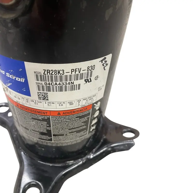 Zr28k3pfv830 Copeland Scroll Compressor 2
