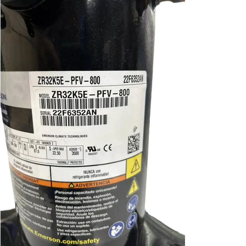 Zr32k5e-Pfv Genuine Copeland Scroll Compressor 208/230V 2