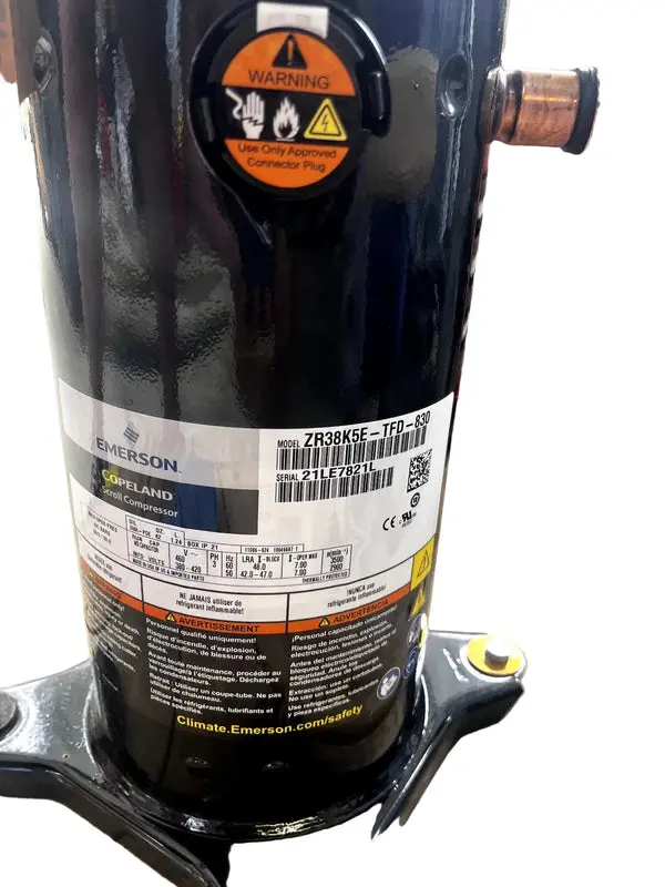 Zr38k5e-Tfd-830 Genuine Emerson Scroll Compressor 480V 1
