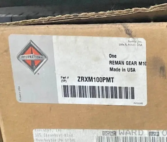 Zrxm100pmt Genuine International Steering Gear Assembly 2