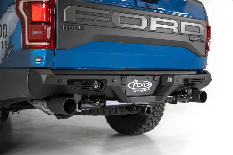 Addictive Desert Designs Bomber Rear Bumper For 2017–2020 Ford Raptor & F-150 – Includes Backup Sensor Cutouts 1
