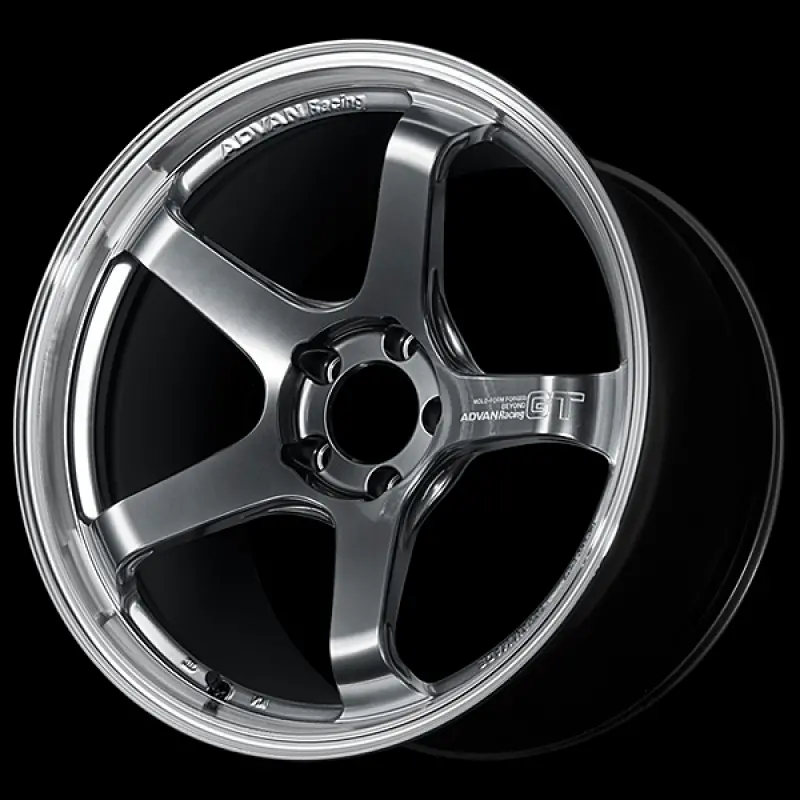 Advan Gt Beyond 18X8.0 / +44 Offset / 5-120 Bc / +44Mm Bore / Machining & Hyper Platinum Black 1