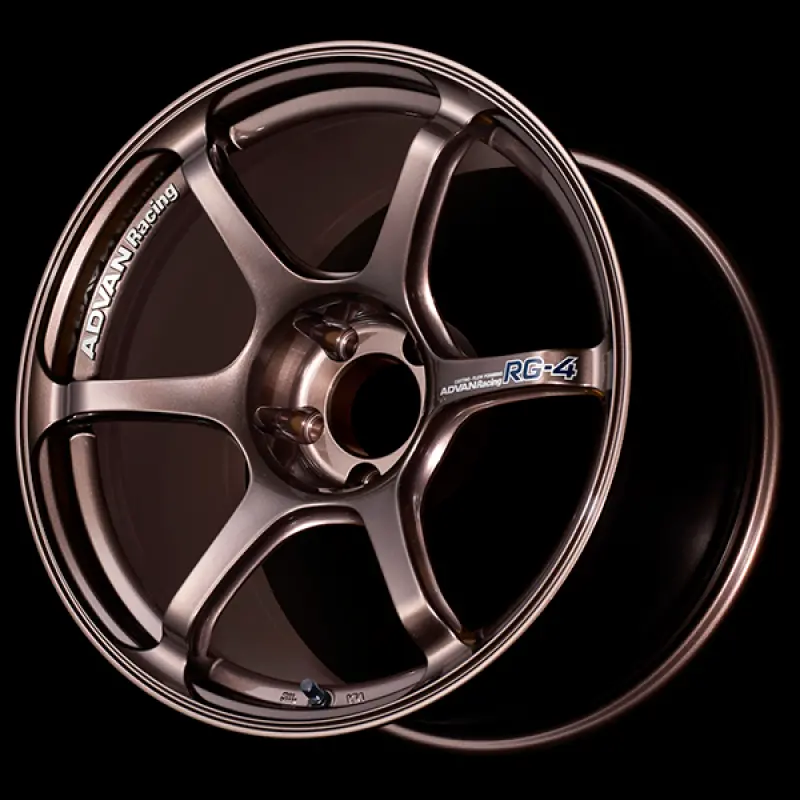 Advan Rg-4 17X8.0 / +35 Offset / 4-100 / 63Mm Bore / Racing Copper Bronze 1