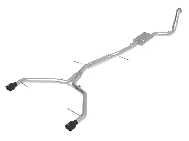 Afe Mach Force-Xp Cat-Back Exhaust System – 3-Inch To 2.5-Inch Dual-Tip Stainless Steel, Fits 2017–2019 Audi A4 B9 1