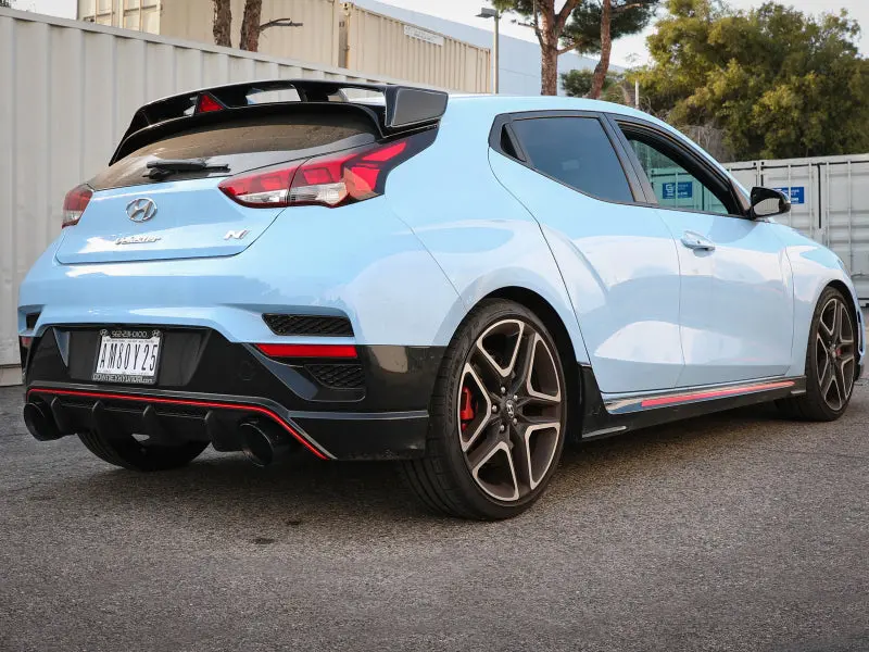 Afe Takeda Black Dual-Tip Axle-Back Exhaust System For 2019–2020 Hyundai Veloster N (304 Stainless Steel) 2