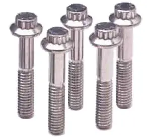 Arp Stainless Steel 12-Point Bolts: 1/4"-28 × 1.000", Pack Of 5 1