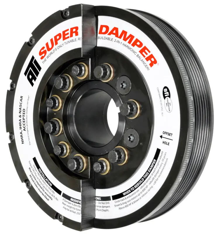 Ati Super Damper For 2020–2021 Gm Duramax – 7.425" Steel Harmonic Balancer 1