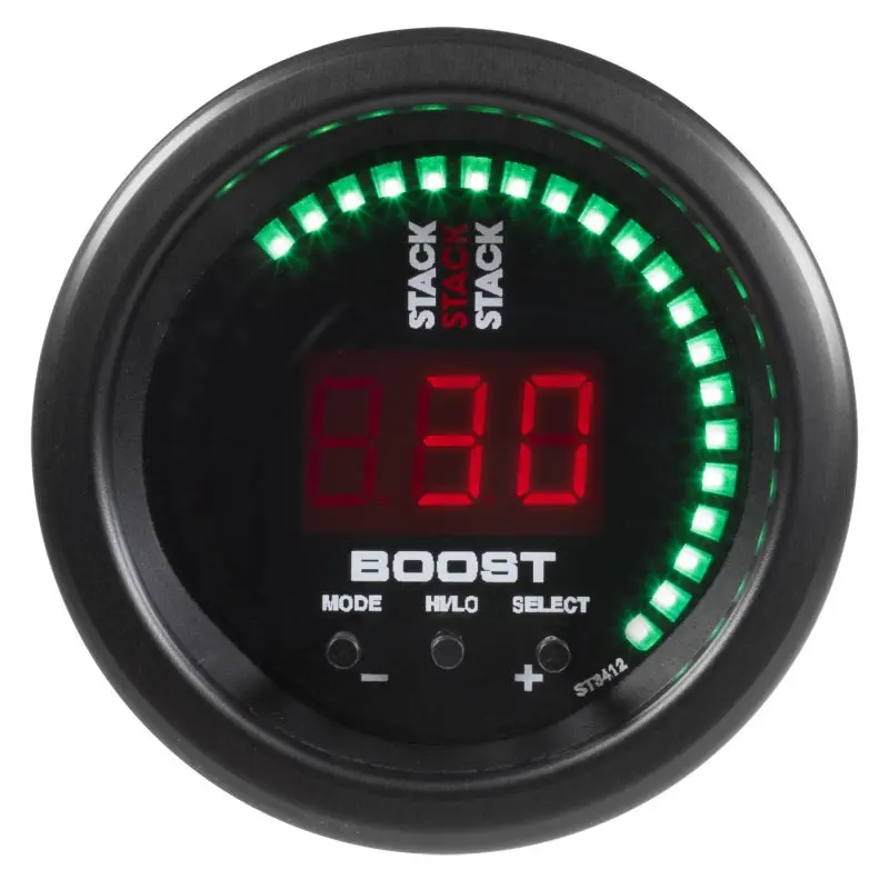 Autometer Stack Boost Controller – 52Mm Dual-Range Gauge (-1 To +2 Bar) 1
